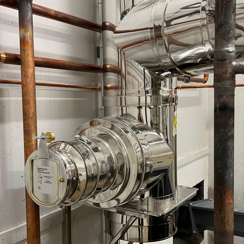 Skorsten 200 värmecentral - 6 meter 25 mm isol. - Pannproffsen AB Skorsten 200 värmecentral - 6 meter 25 mm isol. - Pannproffsen AB