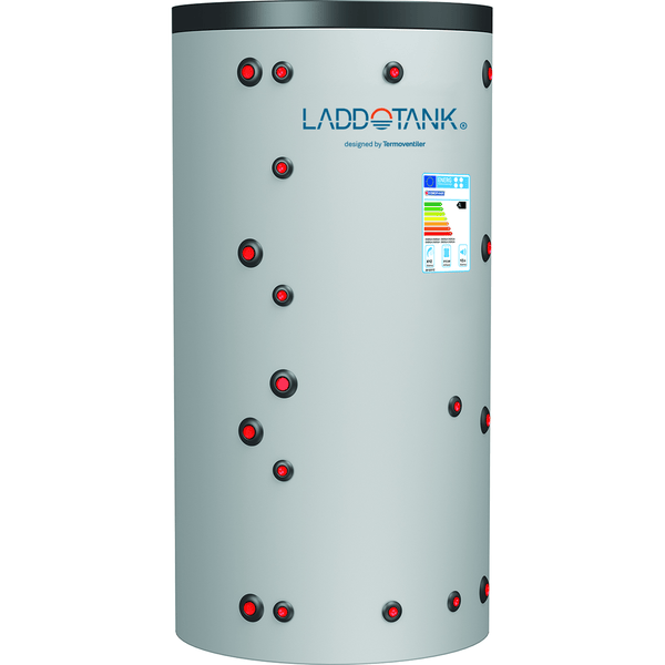 Ackumulatortank med en varmvattenslinga & en värmeslinga - Pannproffsen AB