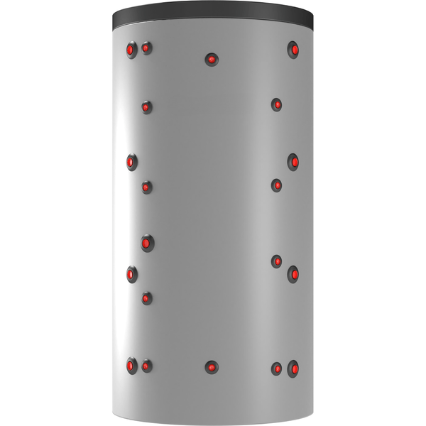 Ackumulatortank med en varmvattenslingor + två värmeslinga 500 - 1000L - Pannproffsen AB