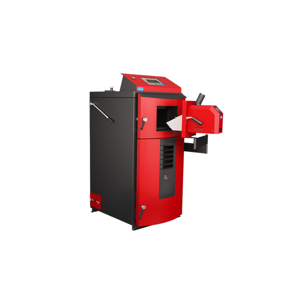 Kombipanna ved & pellets Attack SLX 20-35kW