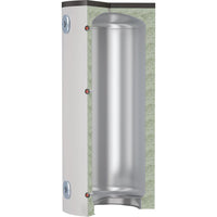 Kompakt ackumulatortank 2500–20000L med flänsade anslutningar - Pannproffsen AB