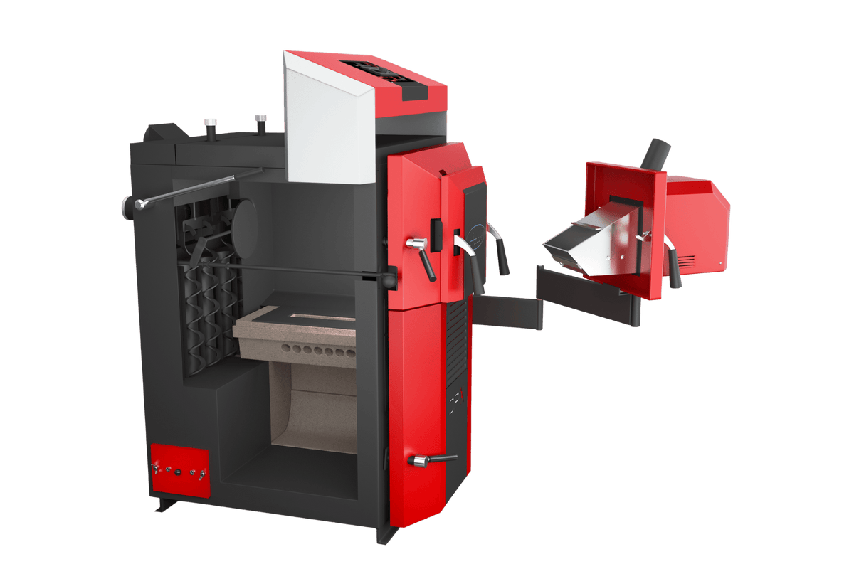 Kombipanna Ved & Pellets – Attack DPX - Pannproffsen AB