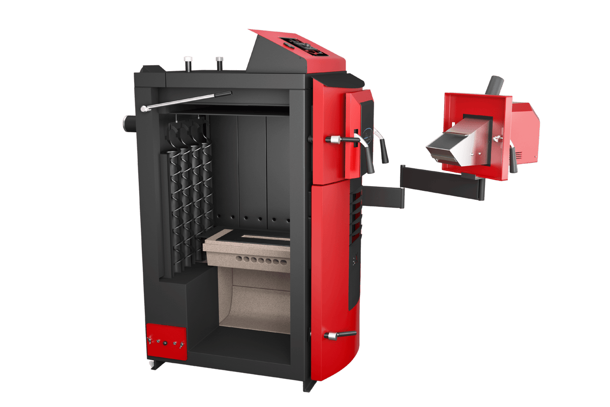 Kombipanna ved & pellets – Attack SLX Combi Pellet - Pannproffsen AB
