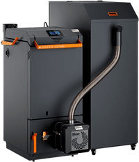 Kombipanna ved & pellets Blaze Green - Pannproffsen AB