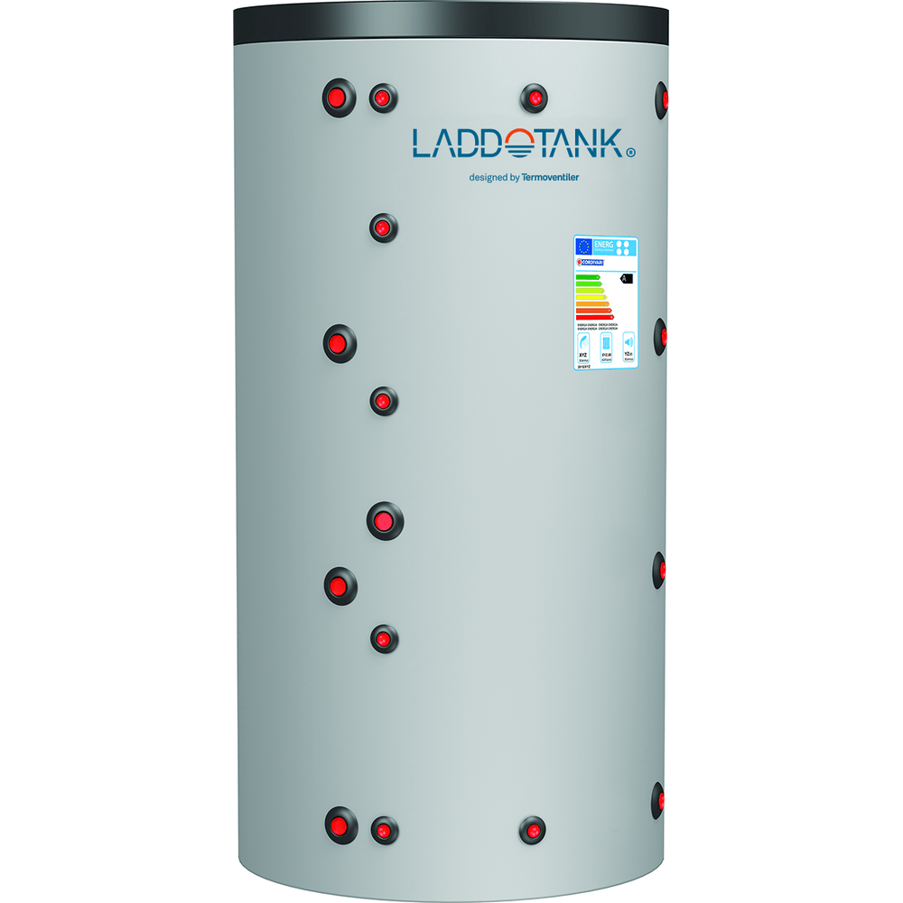 Ackumulatortank med varmvattenslinga 500 - 2000L - Pannproffsen AB