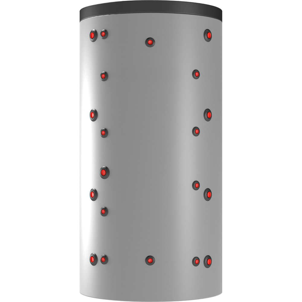 Ackumulatortank med en varmvattenslingor + två värmeslinga 500 - 1000L - Pannproffsen AB