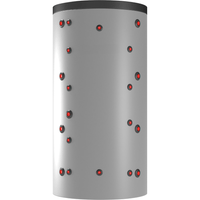 Ackumulatortank med en varmvattenslingor + två värmeslinga 500 - 1000L - Pannproffsen AB