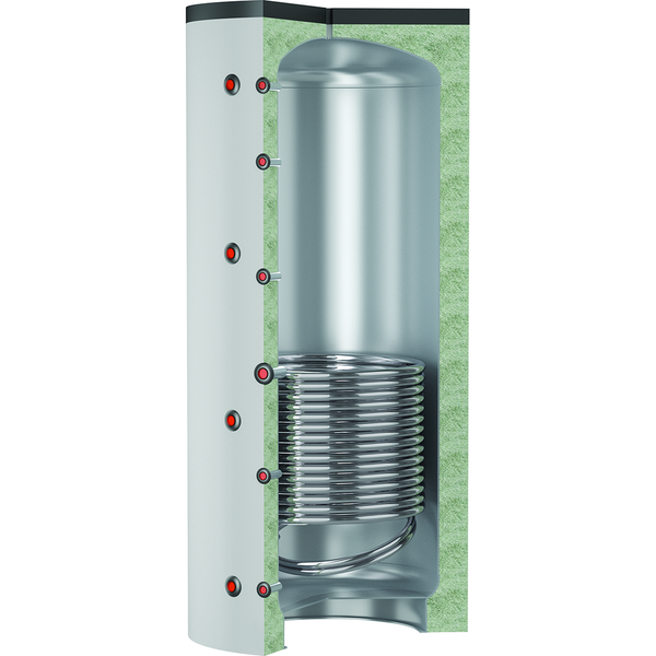 Ackumulatortank med Värmeslinga 800-5000L