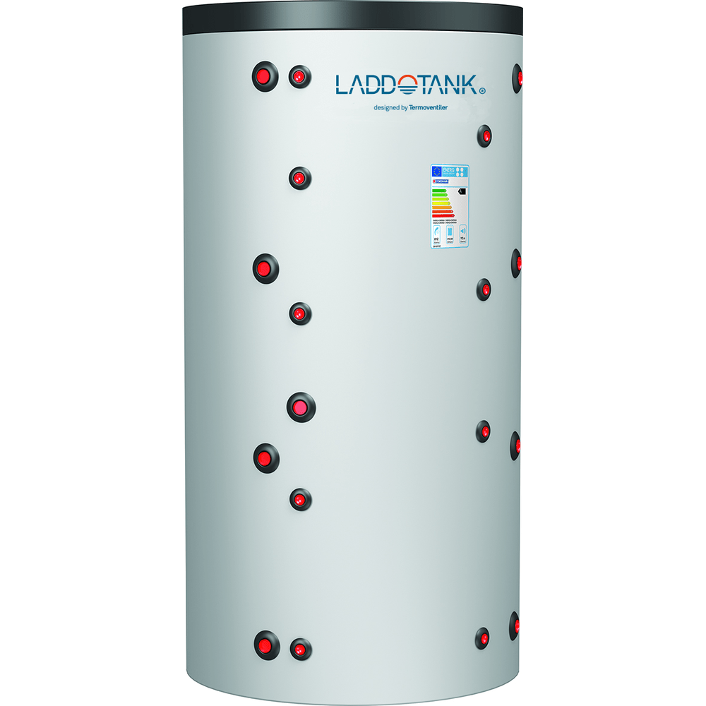 Ackumulatortank med två stycken värmeslingor 500 - 1000L - Pannproffsen AB