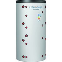 Ackumulatortank med två stycken värmeslingor 500 - 1000L - Pannproffsen AB