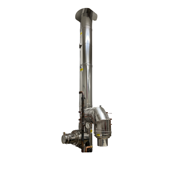 Skorsten 150mm - 6 meter 25 mm isolering